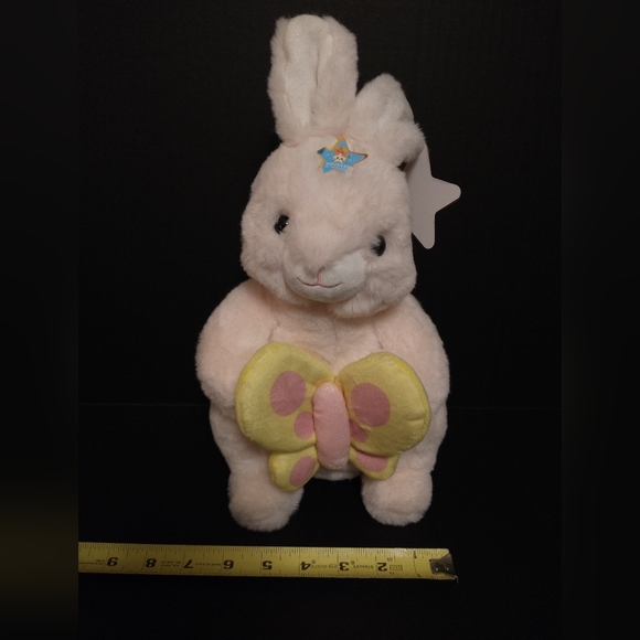 FAO Schwarz Glow Brights Plush LED Sound Pink Bunny Rabbit 15" Stuffed Animal - Picture 10 of 11
